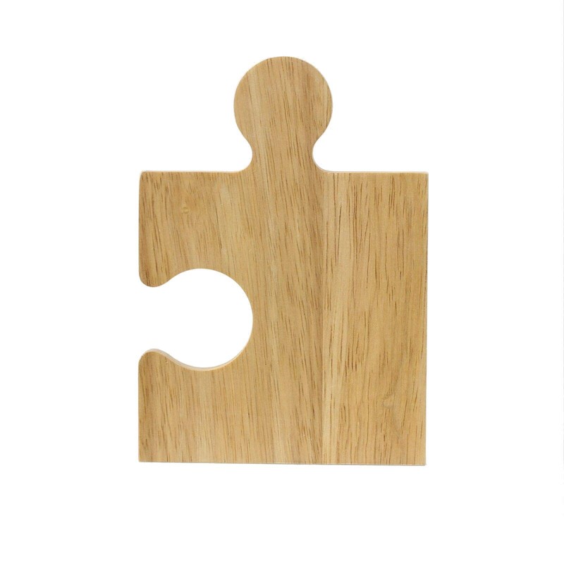 Apollo Set of 4 Wooden Jigsaw Table Protecting Coaster