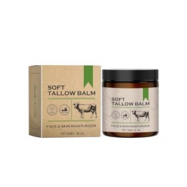 SWturK Beef Tallow for Skin,Tallow Face Moisturizer(4 Oz,Unscented)