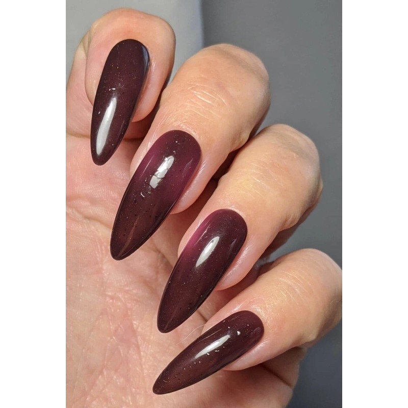 Parrot Polish Cherry Thermal Nail Polish - Brown/Pink