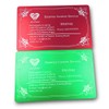 ebamaz Metal Business Cards Anodized Aluminum Plate Plaque DIY Gift