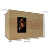 petbye Wooden Pet Urn with Photo Frame - 16 x