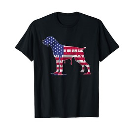 Ice Cream Drip German Shorthaired Pointer 4th of July T-Shirt