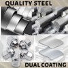 20 Pcs 14x1.5 One-Piece Chrome OEM Factory Style Lug Nuts