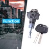 Left Driver Side Door Lock Cylinder with 2 Keys for