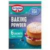 Dr. Oetker Baking Powder Sachets, 6 x 5g