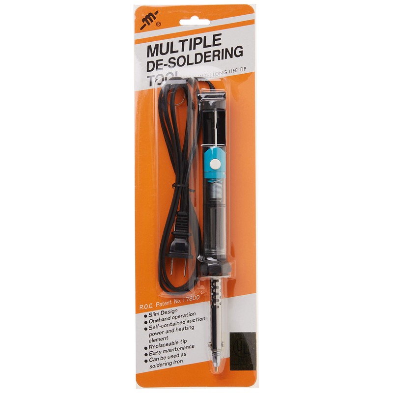 Jameco Benchpro Electric Desolder Pump for Solder Removal, 30 Watt,