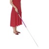 Folding Foldable Reflective Cane Crutch Portable Anti Shock Guide Walking
