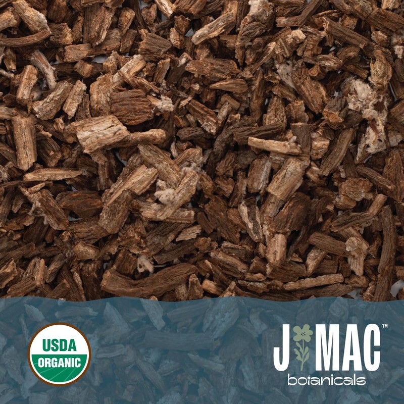J Mac Botanicals, Organic Burdock Root Tea (16 oz), Certified