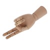 Flexible Wooden Hand Model Moveable Wooden Artists Manikin Hand Figure