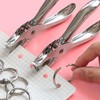 WQEDVN Single Hole Punch for Crafts, 6mm Hole Punch, Metal