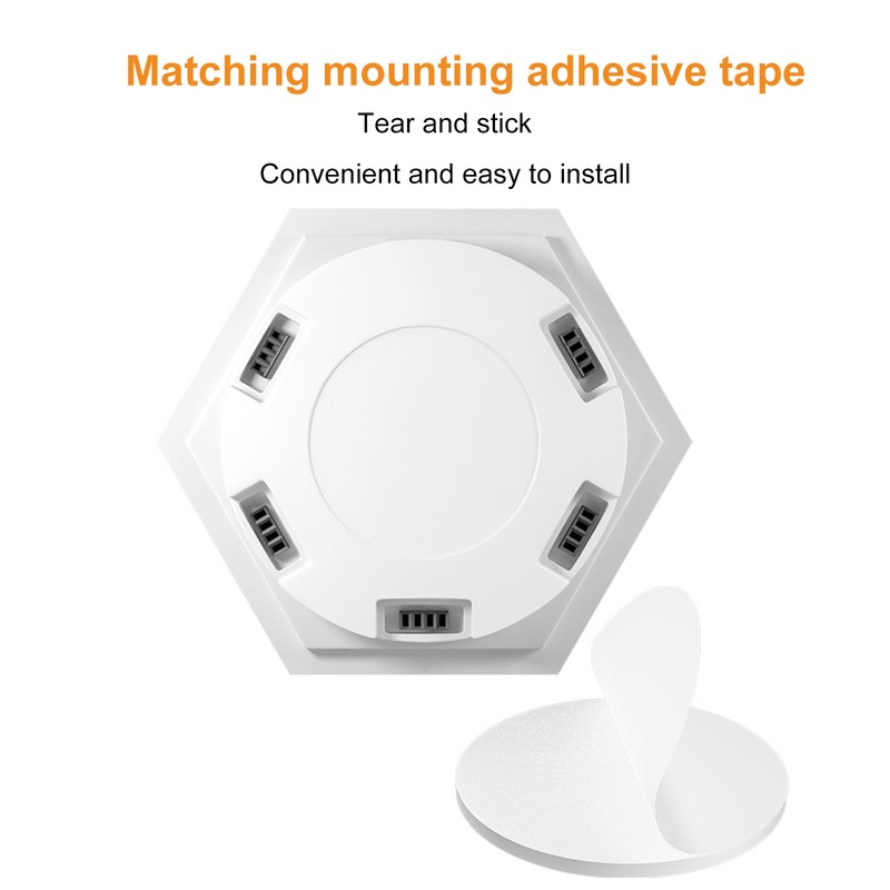 Wall Lamp Creative Night Light LED Bedroom Decorative Hexagonal Module