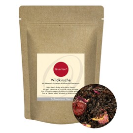 Quertee - Black Tea "Wild Cherry" - with Fruity Wild Cherry Flavour (500 g)