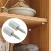 Cabinet Shelf Pegs Self-Tapping Screws, 36Pcs Self Tapping Cabinet Shelf