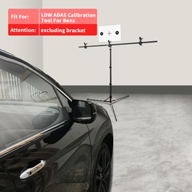 HUPILAN Lane Departure Warning (LDW) Target Board Compatible with Benz,ADAS Calibration Tool Aluminum Pattern Board,Static Front Camera Calibration Target Automotive Alignment Kit