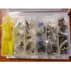 RedBoarChain Roller Chain Connecting Link Assortment Clear Box #25, 35,
