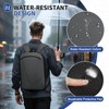 SUIKIHUM Slim Laptop Backpack for Men, Expandable TSA Business Bags