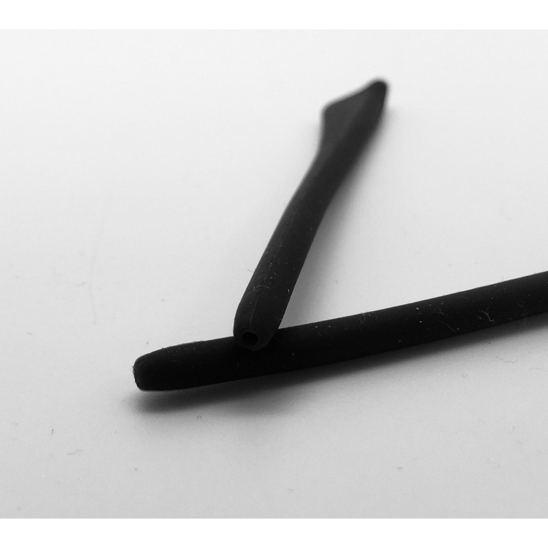SRL RayBan Aftermarket Silicone Replacement Temple Tips RB 3183 Black