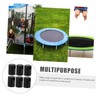NOLITOY 6pcs Durable Trampoline Pole Caps Easy Installation Trampoline Replacement