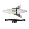ZECK Catfish U-Float with Removable Propeller Propeller U-Float Solid White