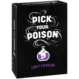 Pick Your Poison Card Game Expansion - 100 New Cards for The “What Would You Rather Do?” Party Game for All Ages - Family Edition