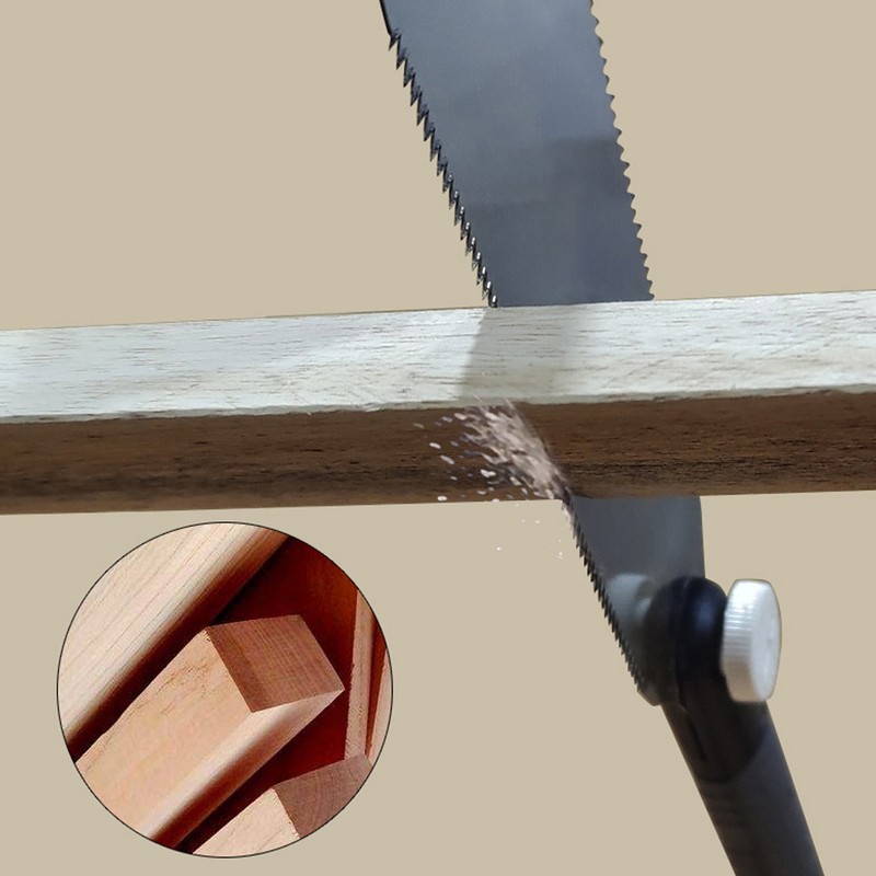 Hand Pull Saw Double Edges Flush Saw SK5 Replaceable Blade