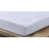 Quilted Mattress Protector Double Bed – Extra Deep Fitted Sheet