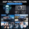 4K Quad Dash Cam - Built-in GPS & WiFi -