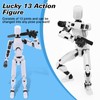 ARIEL-GXR Lucky 13 Action Figures, Multi-Jointed Movable Robot,T13 Action Figure