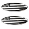 2 Pack Compatible for 2004-2014 F150 Front Grille Rear Tailgate