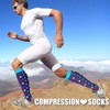 SEEKVER Calcetines De Compresión Para Correr para mujeres y hombres(20-30mmhg),