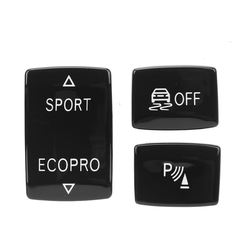3 Pcs Gear Button Kit 6131 9252 912‑1 ESP Antislip