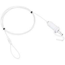 Fukui Metal Crafts Power Wire Free Diameter 0.05 inch (1.2 mm) Length 4.9 ft (1.3 m) White 1804-WW