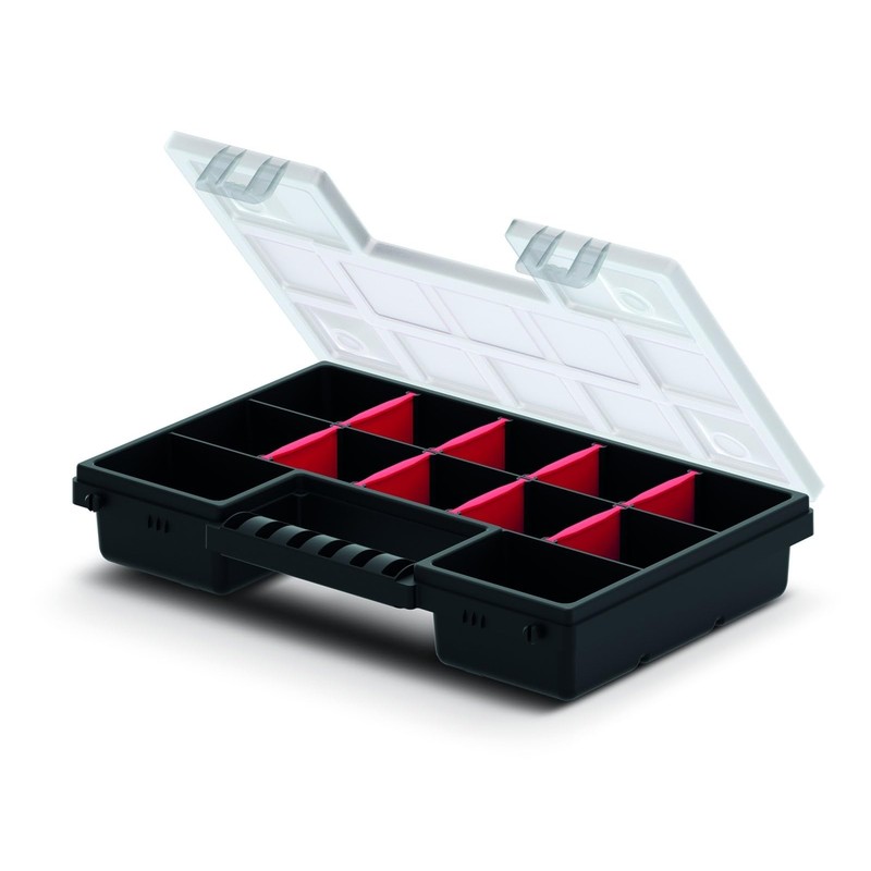 Mivos Double-sided assortment box 287x186x100mm - 2-sided sorting box with