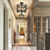 BrightHome Farmhouse Rustic Light Fixture Ceiling Mount, Semi Flush Mount