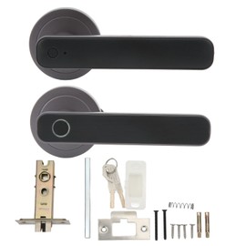 Smart Fingerprint Door Lock Security Biometric Door Knob Keyless Entry Door Lock for Home Apartment