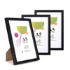 Scholar Tree A5 Black Frame, 3 Pack A5 Picture Frame,