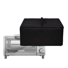 CouldyCasi Toaster Oven Cover Heavy Duty Heat-resistant Waterproof Dust-Proof Protective Oven Cover Case for BLACK+DECKER 4-Slice Crisp 'N Bake Air Fry Toaster Oven TO1787SS/TO1313SBD