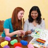 75 Pcs Crochet Kit for Beginners, Crochet Yarn, Knitting Kit