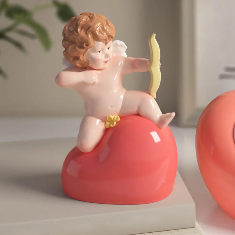 Valentines Day Soap Mold Reusable Angel Decorate Mold Silico