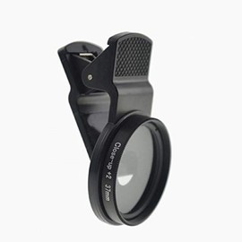 System-S Close-Up Lens 2x Magnification 37 mm Lens for Smartphone Tablet