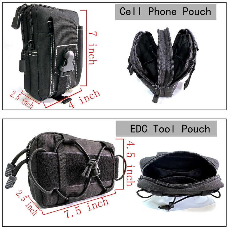 STOLCA Universal Tactical Vehicle Seat Back Organizer Bag Tactical Molle