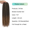 Goddess Crochet Box Braids - Pre Looped Braiding Hair, 7
