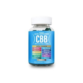 CBB Women’s Multivitamin Gummies | 13-in-1 Blend with Essential Vitamins & Herbal Extracts (Maca, Anise & More) | Berry Flavor | 1 Bottle (60 Gummies)