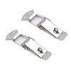 2 PCS Spring Loaded Toggle Latch Hasp,Stainless Steel Case Chest