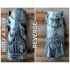 BIC Moon Hound and Wolf Metal Lighter Case Cover Sleeve