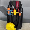 Small Tool Bag with Belt Jacket Multi Pocket Holster Case