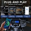 Motorcycle Wireless CarPlay Adapter Compatible with Harley 2024 Road Glide/Street