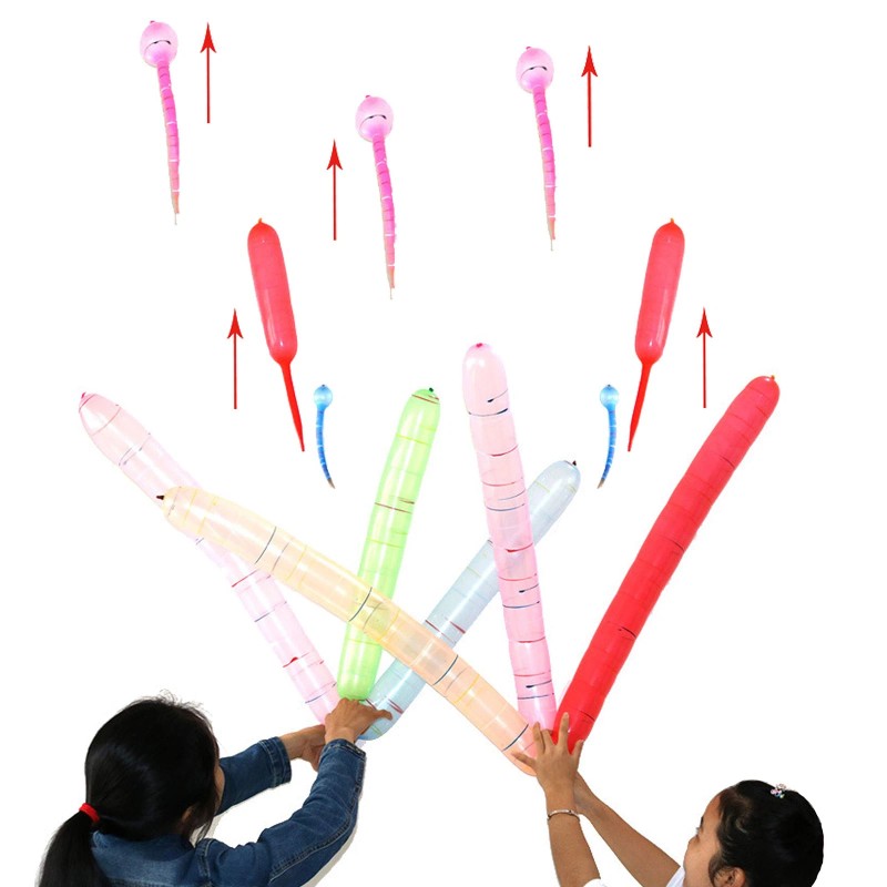 200PCS Rocket Balloons Holiday Party Decoration Screaming Balloons rocket bal