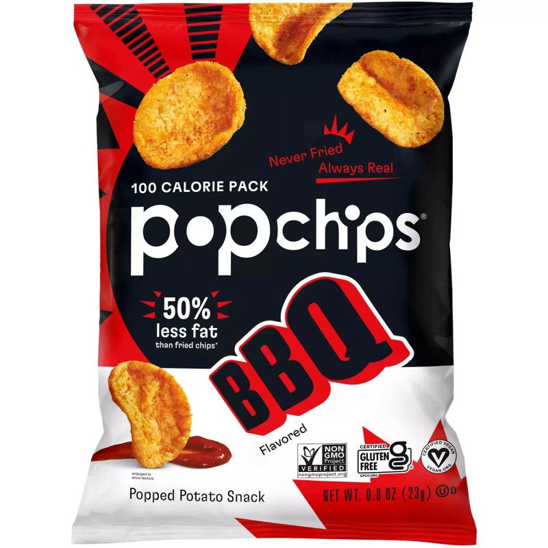 Popchips Variety Pack Chips 0.8 oz Bags 30 Ct –
