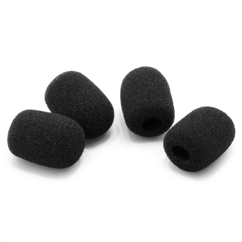 Okuli Pack of 4 x Replacement Foam Sponge Microphone Tips